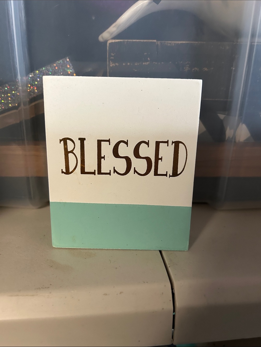 Blessed sign